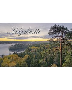 Lahjakorttipakkaus