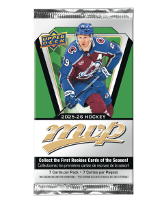 Upper Deck MVP NHL -keräilykortit Retail 2025