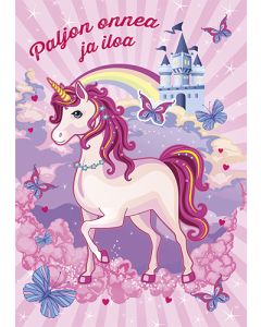 Postikortti lasten onnittelu