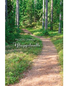 2-osainen ylioppilas setelitaskukortti Jorma Jämsén