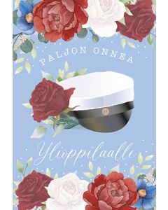 2-osainen ylioppilas setelitaskukortti Katri Kuusela