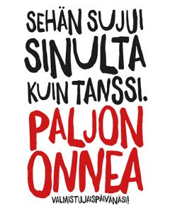 2-osainen kortti valmistuminen Löhönen