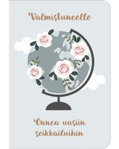 2-osainen kortti valmistuminen lulu-helina