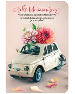 2-osainen kortti valmistunut Anna-Mari West