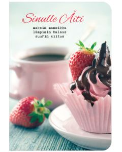 2-osainen äitienpäiväkortti Anna-Mari West