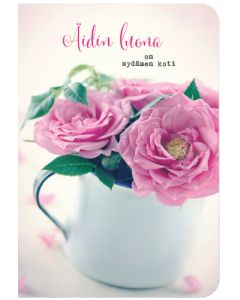 2-osainen äitienpäiväkortti Anna-Mari West