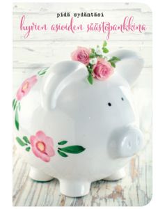 2-osainen kortti Anna-Mari West