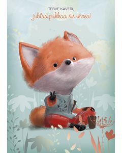 Postikortti lasten onnittelu