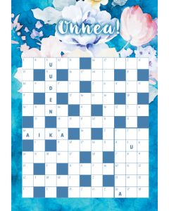 2-osainen ristikkokortti