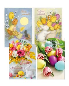 Pääsiäiskorttilajitelma