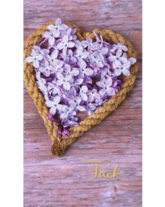 2-osainen kiitoskortti ruotsinkielinen