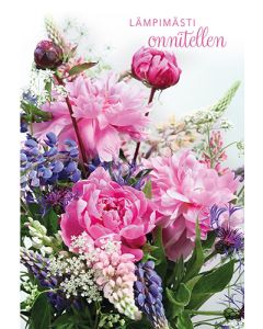 2-osainen onnittelukortti