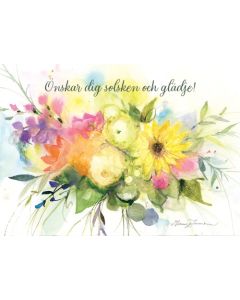 Postikortti Minna Immonen ruotsinkielinen