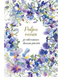 2-osainen kortti Minna Immonen