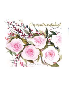 2-osainen kortti Minna Immonen