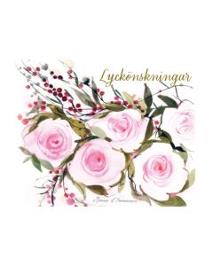 2-osainen kortti Minna Immonen ruotsinkielinen