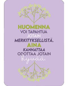 Postikortti Hidasta Elämää