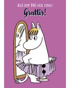 Postikortti Muumi ruotsinkielinen