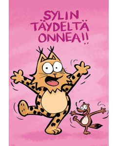 2-osainen kortti Kamala luonto