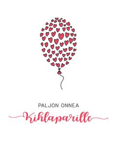 2-osainen kihlakortti