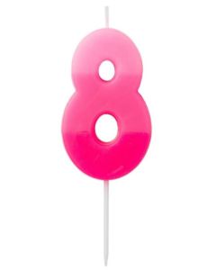 Numerokynttilä 8