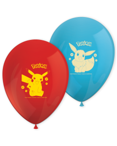 Ilmapallo Pokemon 8 kpl
