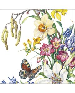 2-osainen pääsiäiskortti neliö