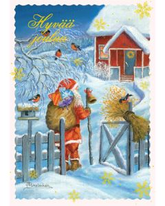 Joulukortti Timo Puheloinen