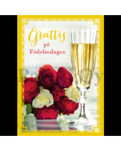 Postikortti syntymäpäivä ruotsinkielinen