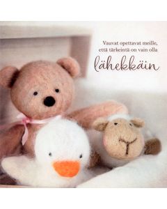 2-os vauvakortti neliö 14,5 x 14,5