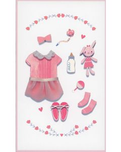 2-os vauvakortti tyttö