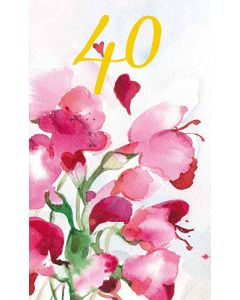 2-osainen vuosikortti 40v Minna Immonen