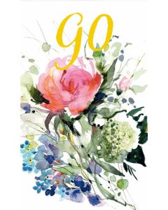 2-osainen vuosikortti 90v Minna Immonen