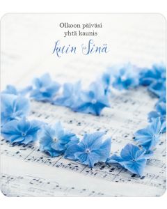 2-osainen neliökortti Anna-Mari West