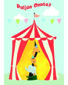 Postikortti lasten onnittelu Iisa Nuorttila