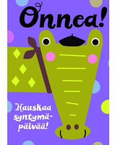 Postikortti lasten onnittelu