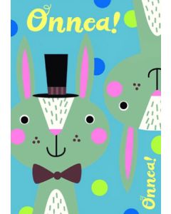 Postikortti lasten onnittelu