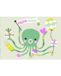 Postikortti lasten onnittelu