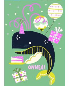 Postikortti lasten onnittelu