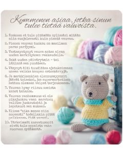 2-osainen vauvakortti Anna-Mari West