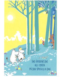 Postikortti Muumi ruotsinkielinen