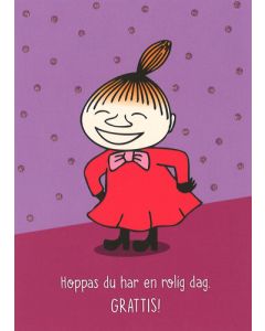 Postikortti Muumi ruotsinkielinen