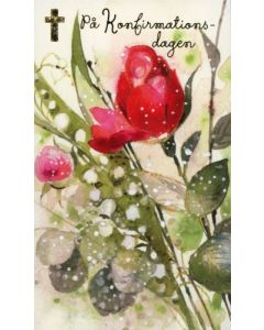 2-osainen rippikortti Minna Immonen ruotsinkielinen