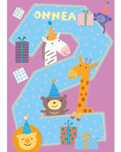 1-os vuosikortti 2v tyttö