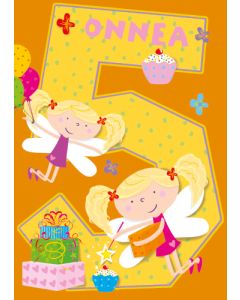 1-os vuosikortti 5v tyttö