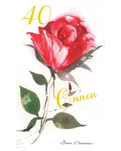 2-osainen vuosikortti 40v Minna Immonen