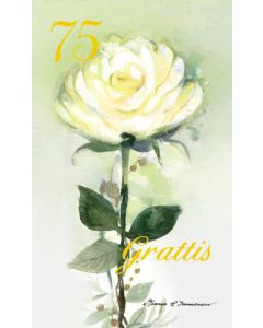 2-osainen vuosikortti 75v Minna Immonen ruotsinkielinen