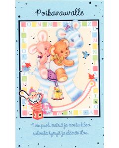 2-os vauvakortti poika