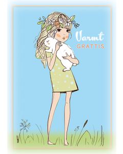 1-os onnittelu R tyttö