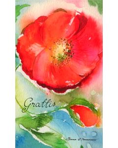 2-osainen kortti Minna Immonen ruotsinkielinen